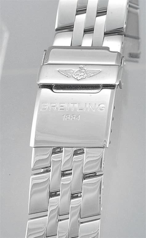 stainless steel watch bracelet breitling style|Breitling replacement bracelet.